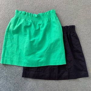 *2 PACK!* JCrew Skirts